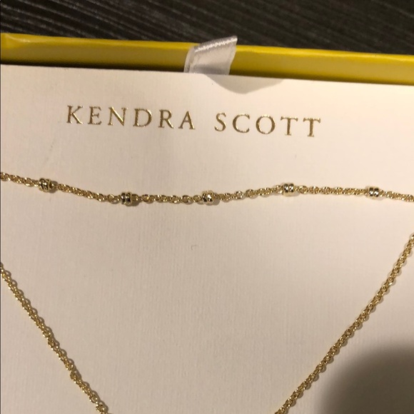 Kendra Scott Gold Butterfly Necklace - Picture 3 of 8